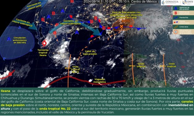 Tome en cuenta: potencial ‘alto’ de lluvias domingo y lunes