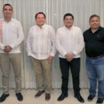 Líderes de SNTE-Yucatán abordan prioridades con “Huacho” Díaz Mena