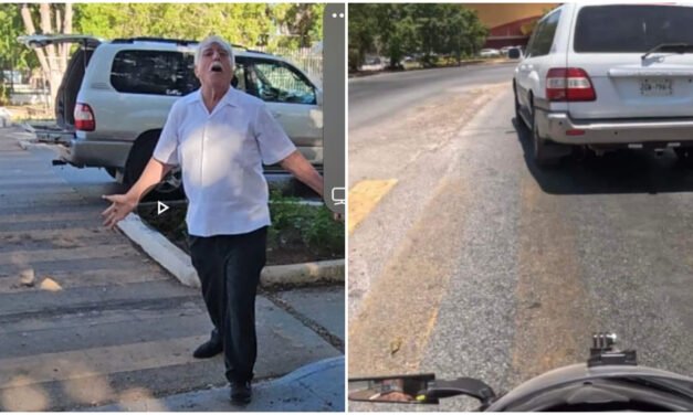 Intenta arrollar con su vehículo a peatón con sus mascotas en Paseo de Montejo