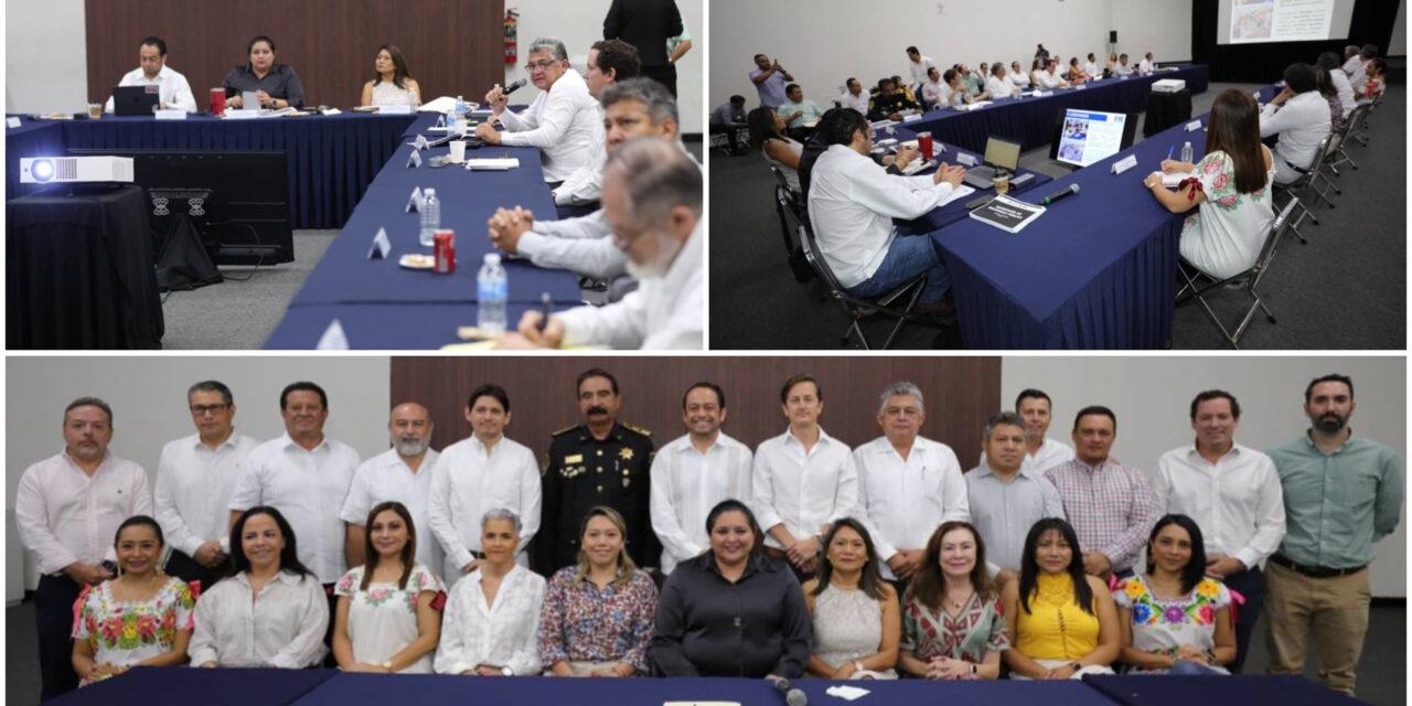 Primera mesa del proceso de entrega-recepción en Yucatán