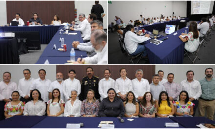 Primera mesa del proceso de entrega-recepción en Yucatán
