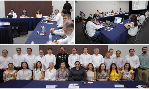 Primera mesa del proceso de entrega-recepción en Yucatán