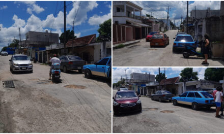 ‘Pueblo Mágico’ de Valladolid opacado por baches