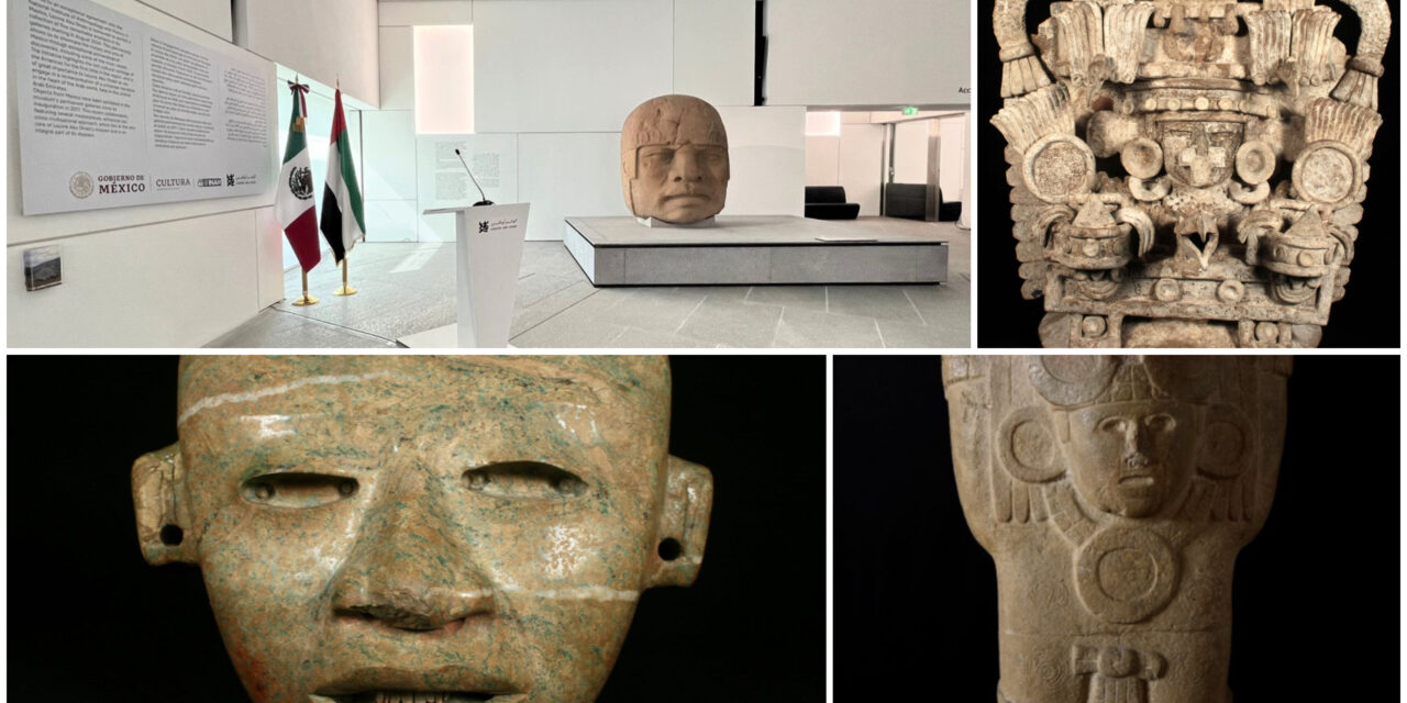 Piezas mayas y mesoamericanas, en Museo Louvre Abu Dabi