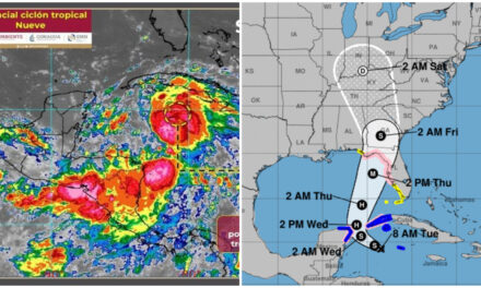 Inminente tormenta tropical frente a costas de Quintana Roo