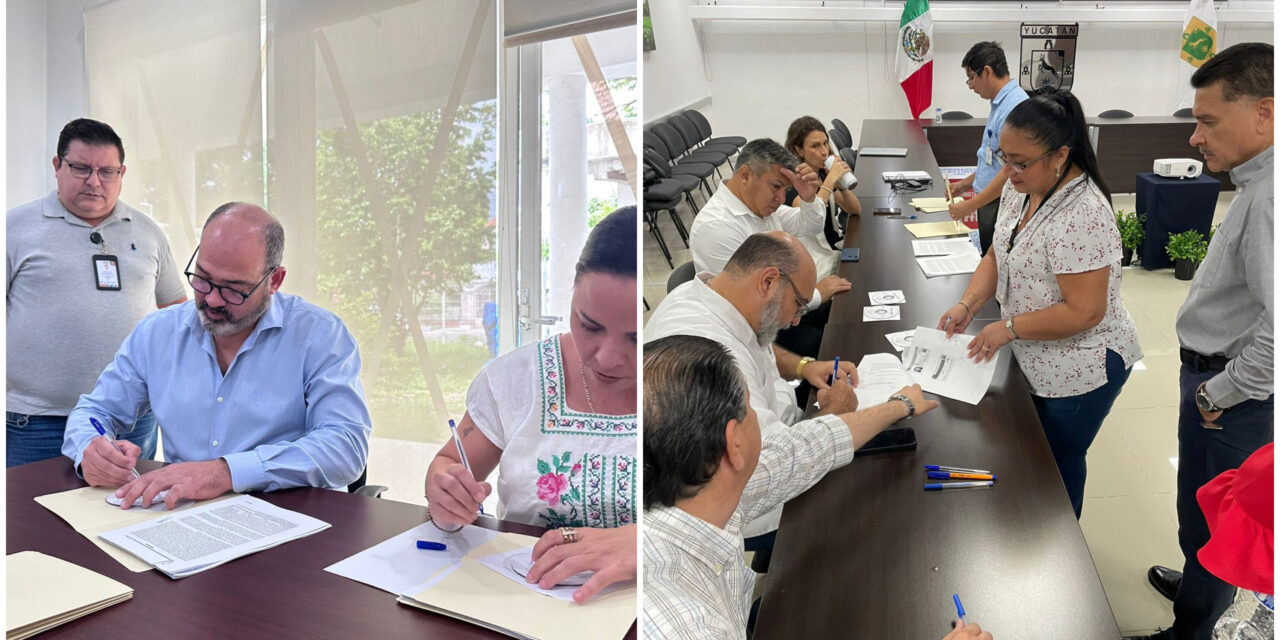 Sellan última etapa de transferencia del aparato de gobierno en Yucatán
