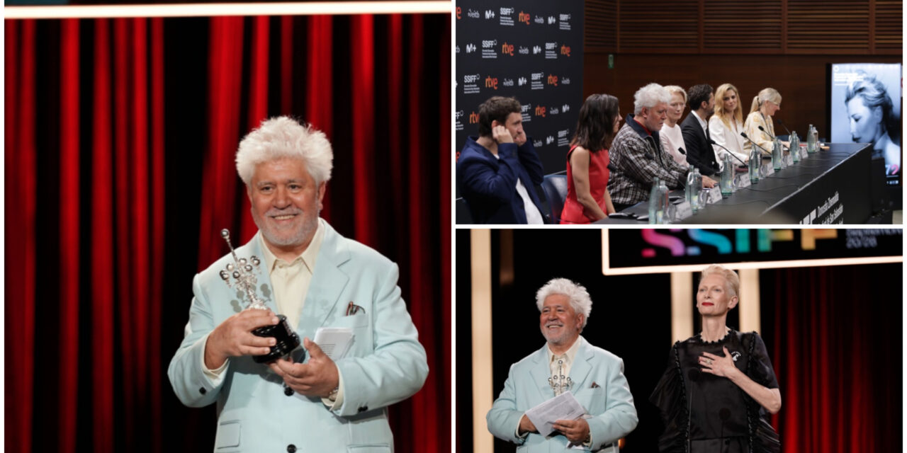 Español Pedro Almodóvar, Premio Donostia: ‘el cine y su vida’