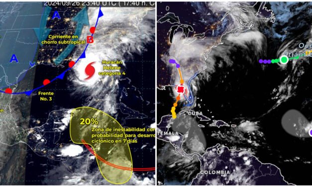 Prevén otra zona de baja presión frente a costa de Honduras