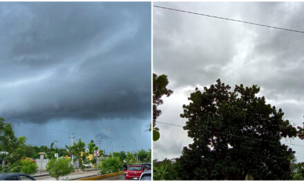 Lluvias en Mérida hasta de 66.0 milímetros, casi similares en Kanasín y Umán