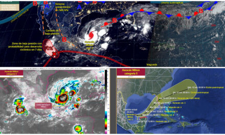 Pasaría huracán categoría 4 a unos 53 kilómetros de costa de Yucatán