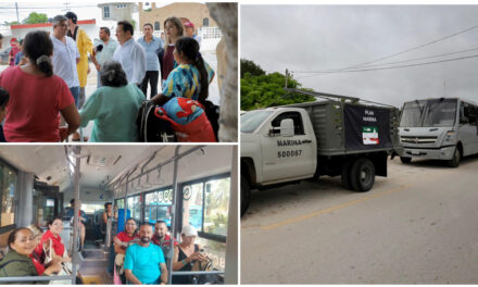 Evacuadas cinco mil personas de zonas de alto riesgo en costas de Yucatán