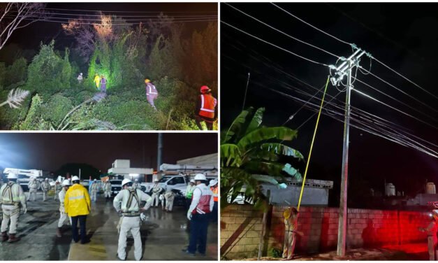 Afectó huracán «Milton» a casi 90 mil usuarios de CFE