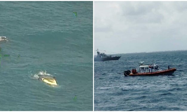 Aparece cuerpo en el mar enfrente de El Cuyo, al extremo poniente de Yucatán