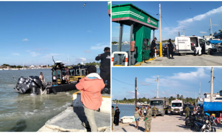 Rescatan cuerpo en mar enfrente de El Cuyo; sería pescador desaparecido