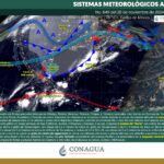 Llega frente frío la tarde de este miércoles con “norte” moderado