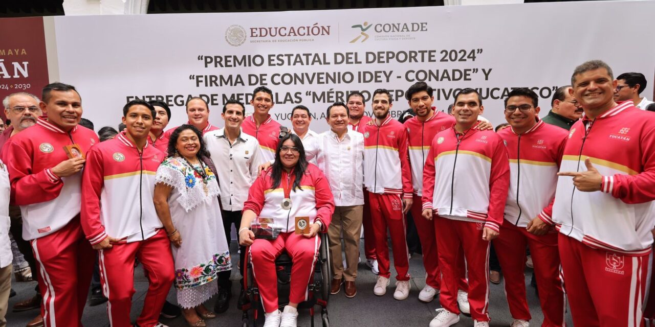 Convenio IDEY – CONADE a favor del deporte en Yucatán