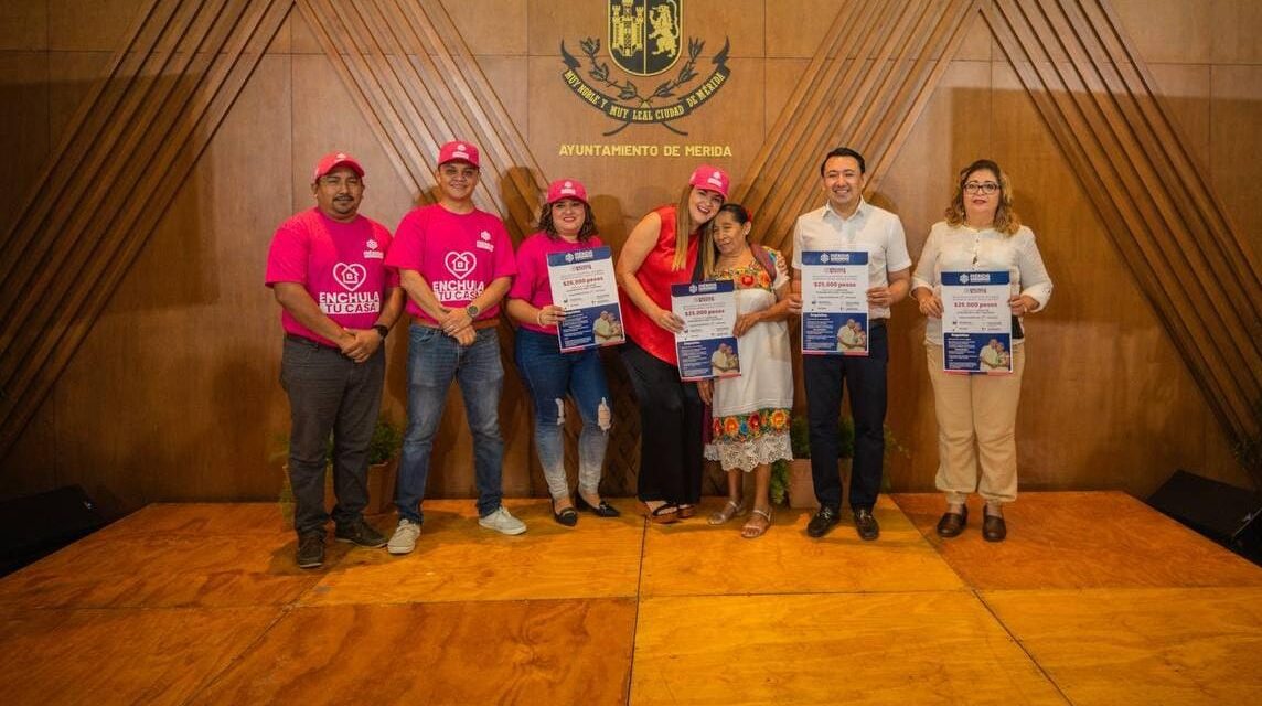 ‘Enchula tu Casa’, mejor vivienda para adultos mayores en Mérida