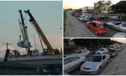 Falla en equipo de constructora desquició periférico oriente de Mérida