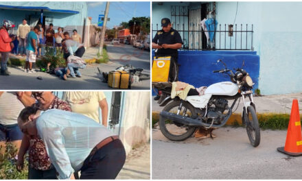 Senador del Partido Verde ‘se vuela’ alto y deja lesionado a motociclista