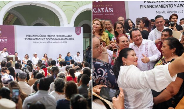 Lanzan en Yucatán tres nuevos programas para mujeres yucatecas
