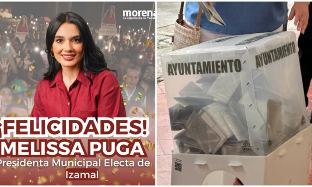 Morena gobernará en Izamal y PRI en Chichimilá
