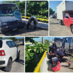 ‘Volaron’ albañiles en Van que chocó sobre puente de Chichí Suárez