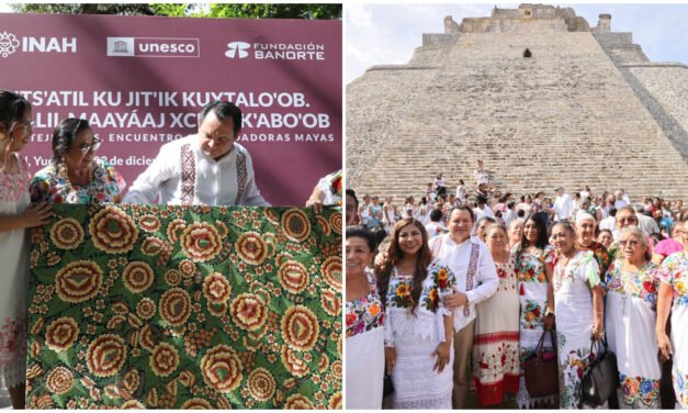 Presentan Plan de Salvaguardia del Bordado Maya Yucateco