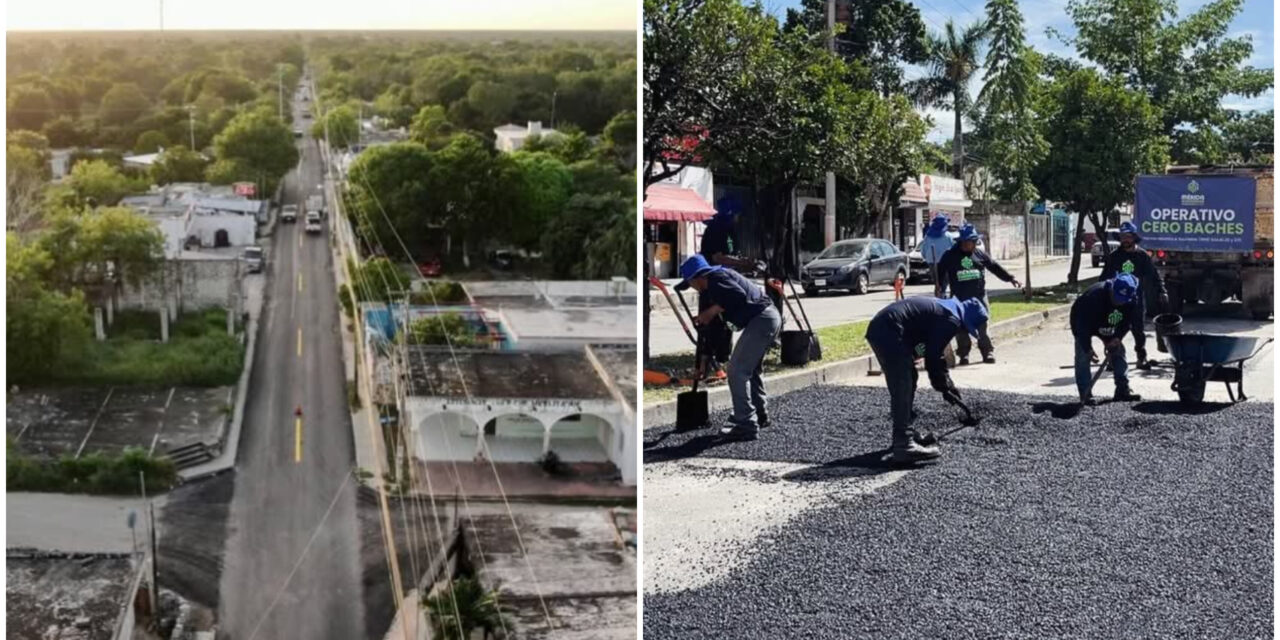 Destina Mérida ‘ahorros’ a reparación de calles y pozos pluviales