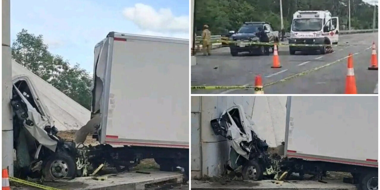 Aporreados en puente de Pisté, cerca del desvío a Chichén Itzá