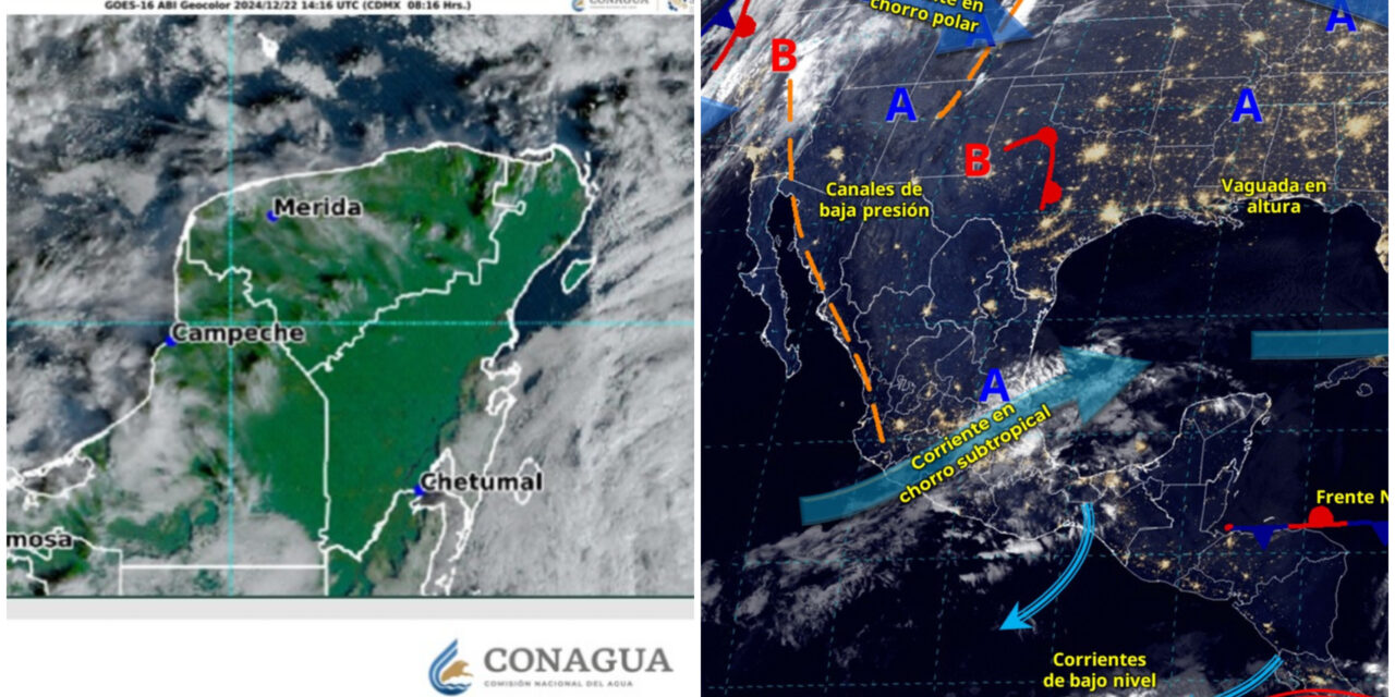 ‘Heladez’ al amanecer de domingo en Yucatán