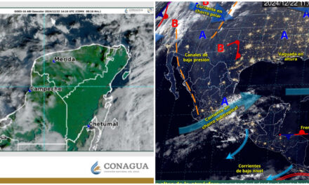 ‘Heladez’ al amanecer de domingo en Yucatán