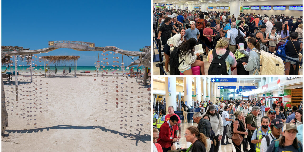 Previo a Nochebuena y Navidad, caribe mexicano repunta en turistas