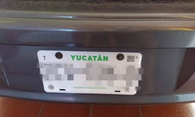 Mira: Así viene el reemplacamiento en Yucatán