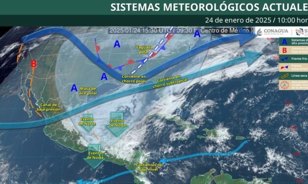 Pronóstico de heladez para domingo en Yucatán: hasta 9 y 11 grados de frío