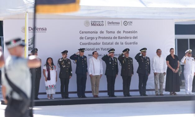 David Morales Hernández, nuevo coordinador de Guardia Nacional en Yucatán