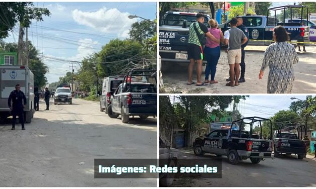 Doble homicidio, incluido el de una niña, por ataque armado en Cancún