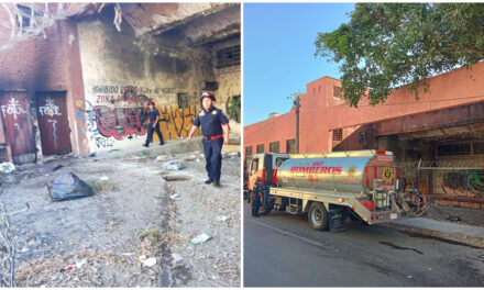 ‘Angelitos’ ocasionaron fuego en bodega abandonada del centro de Mérida