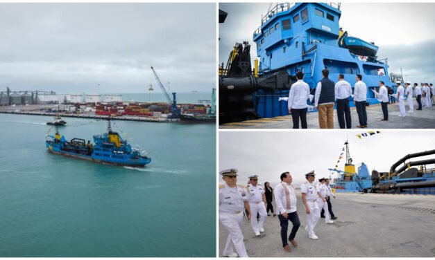 Arranca «dragado preliminar» en Puerto de Altura de Progreso