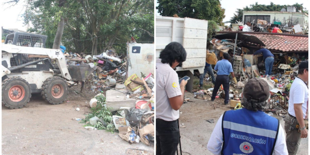 Retiro de ‘basura’ en Pacabtún y Mayapán detona más casos