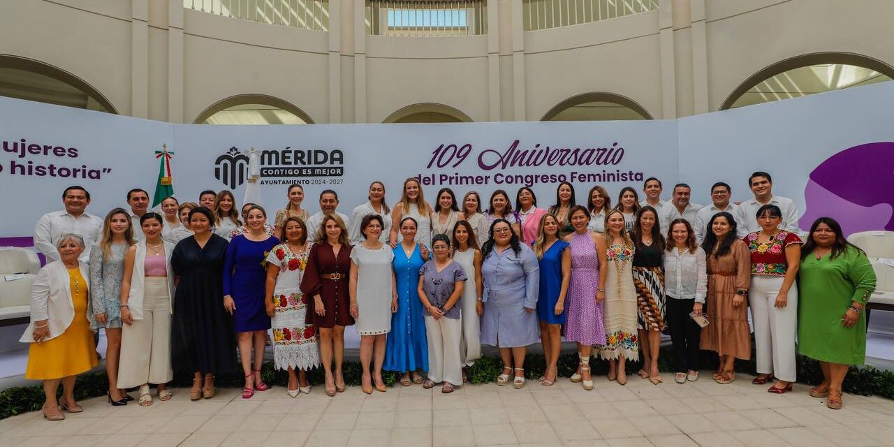 Mujeres en Mérida hacen historia.- Cecilia