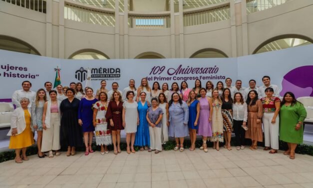 Mujeres en Mérida hacen historia.- Cecilia