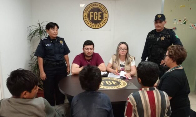 Acabó travesura de tres menores: aparecieron en el centro de Mérida