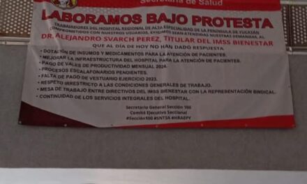 ‘Enferman’ al Hospital Regional de Alta Especialidad de la Península de Yucatán