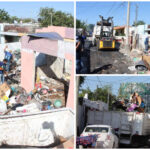 Desalojan 21 toneladas de basura en predio de la Colonia Cordemex