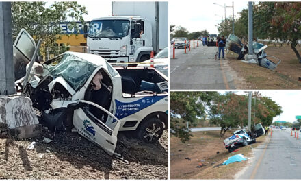 Domingo mortal: Pierden la vida dos en periférico sur de Mérida