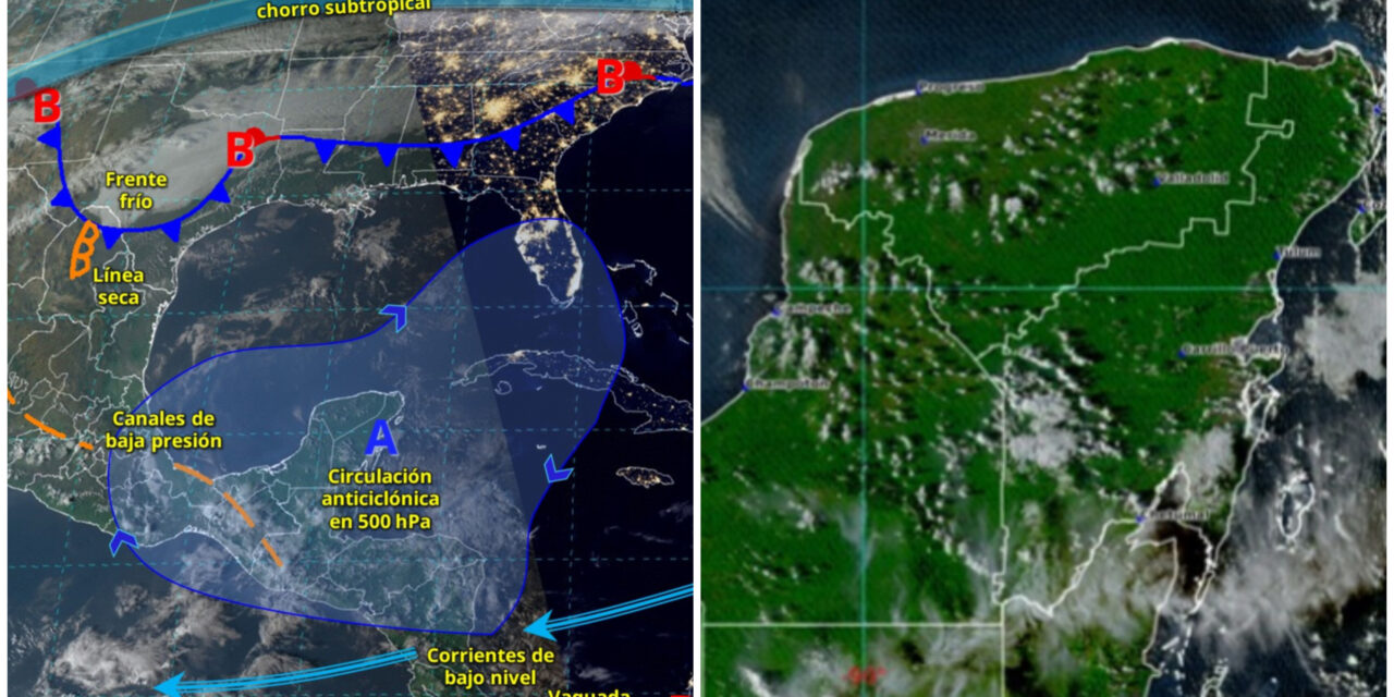 Sin frentes fríos en península de Yucatán, otra semana de calor