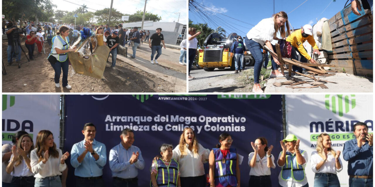 ‘Unidos por una Mérida más limpia’, entornos más seguros y saludables