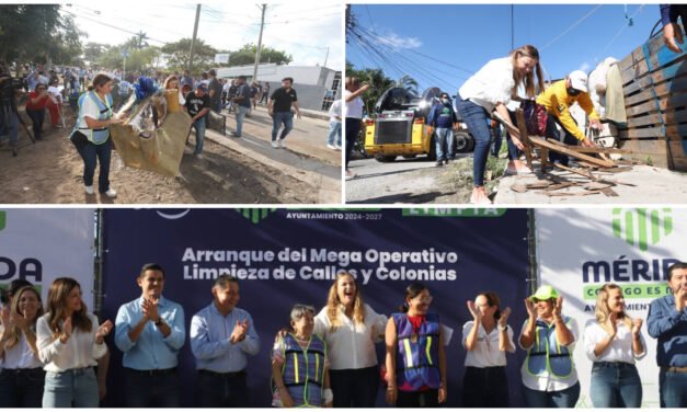 ‘Unidos por una Mérida más limpia’, entornos más seguros y saludables