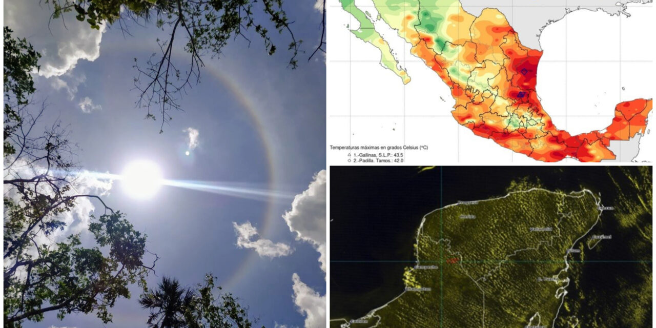 Calor de invierno en Yucatán: sensación térmica de 42.0 grados