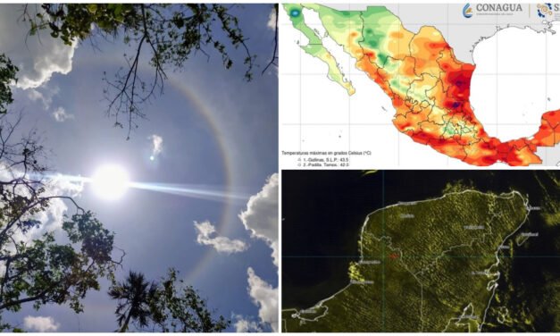 Calor de invierno en Yucatán: sensación térmica de 42.0 grados